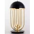Designerska lampa stołowa Dolce Vita Czarno - złota ST-1602 black - Step Into Design